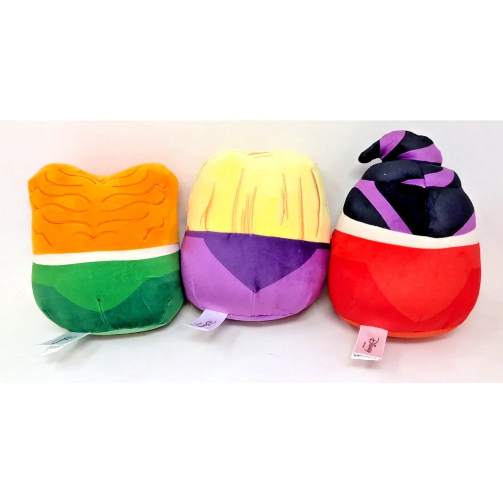 Squishmallows Disney Hocus Pocus Sanderson Sisters Halloween Set 7 Inch